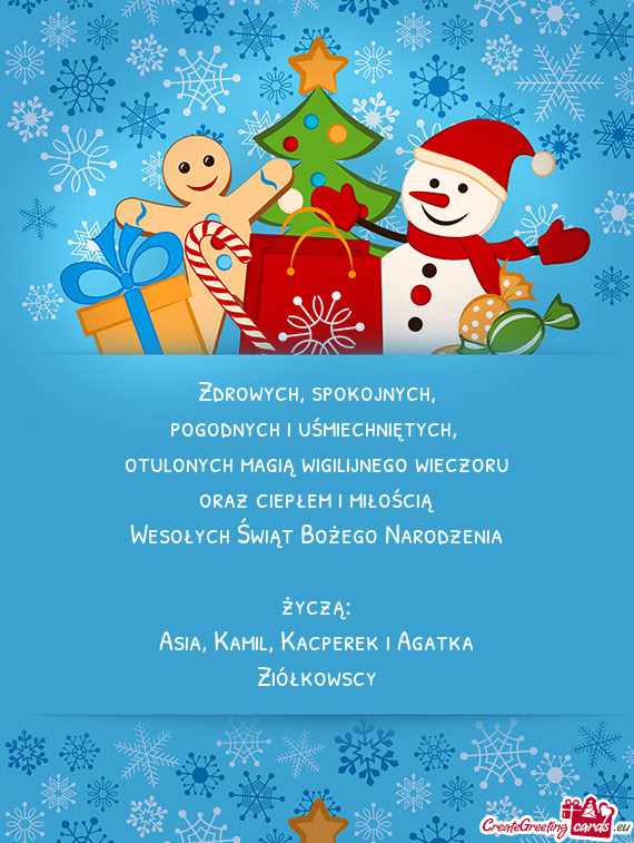 Asia, Kamil, Kacperek i Agatka