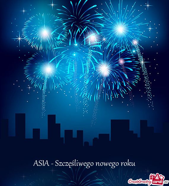 ASIA - Szczęśliwego nowego roku