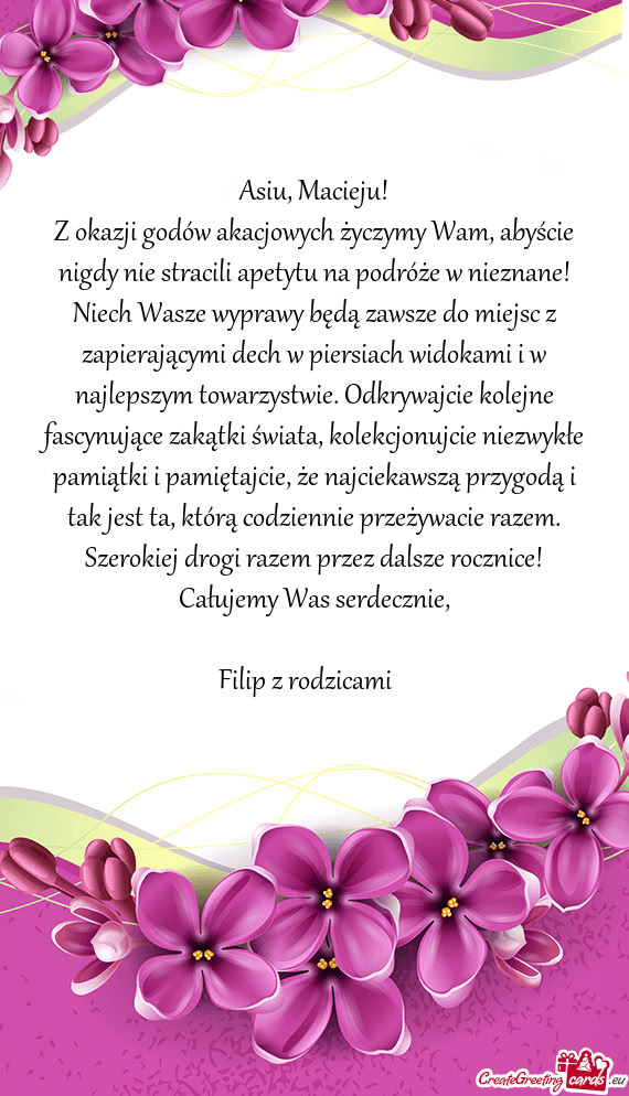 Asiu, Macieju