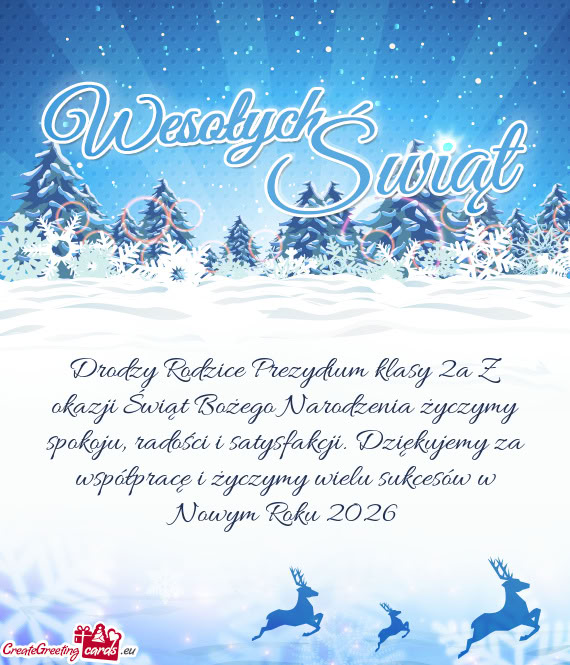Atysfakcji. Dziękujemy za współpracę i życzymy wielu sukcesów w Nowym Roku 2026
