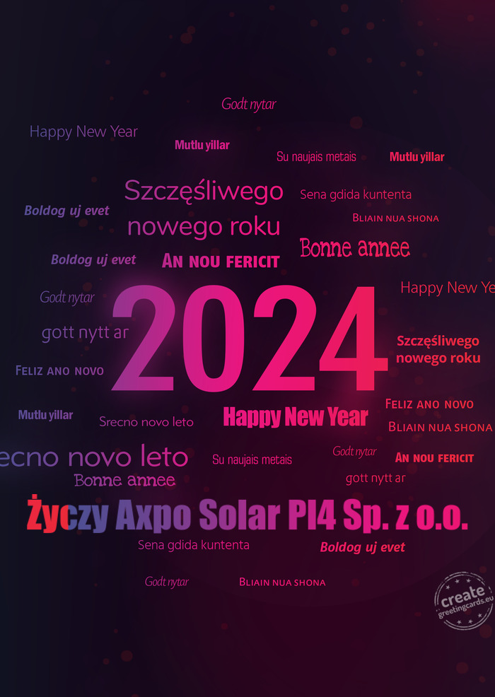 Axpo Solar Pl4 Sp. z o.o.