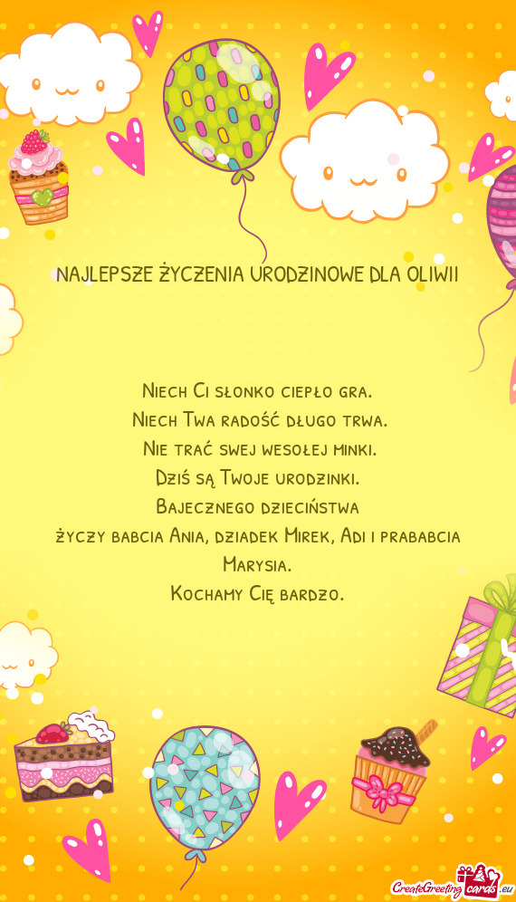 Babcia Ania, dziadek Mirek, Adi i prababcia Marysia