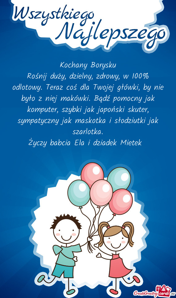 Babcia Ela i dziadek Mietek😘