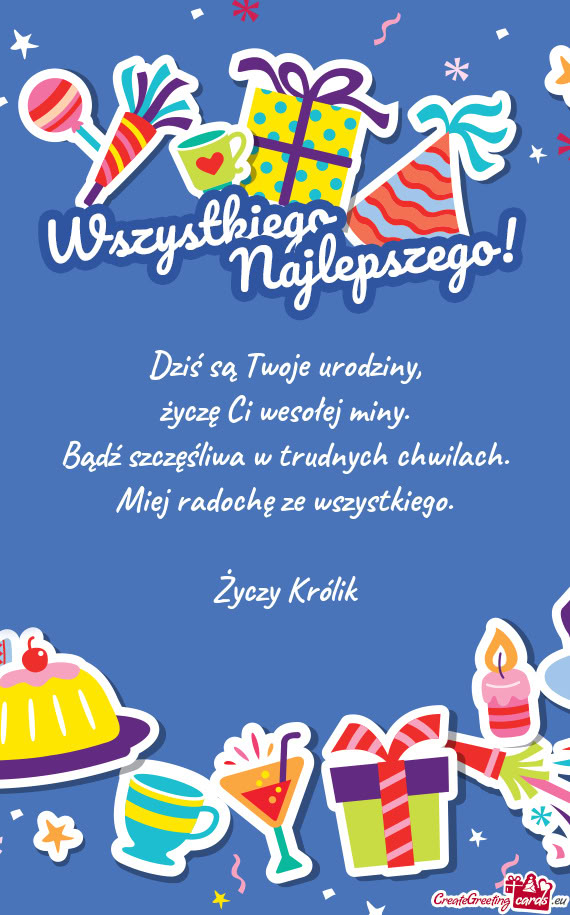 Bądź szczęśliwa w trudnych chwilach. Miej radochę ze wszystkiego