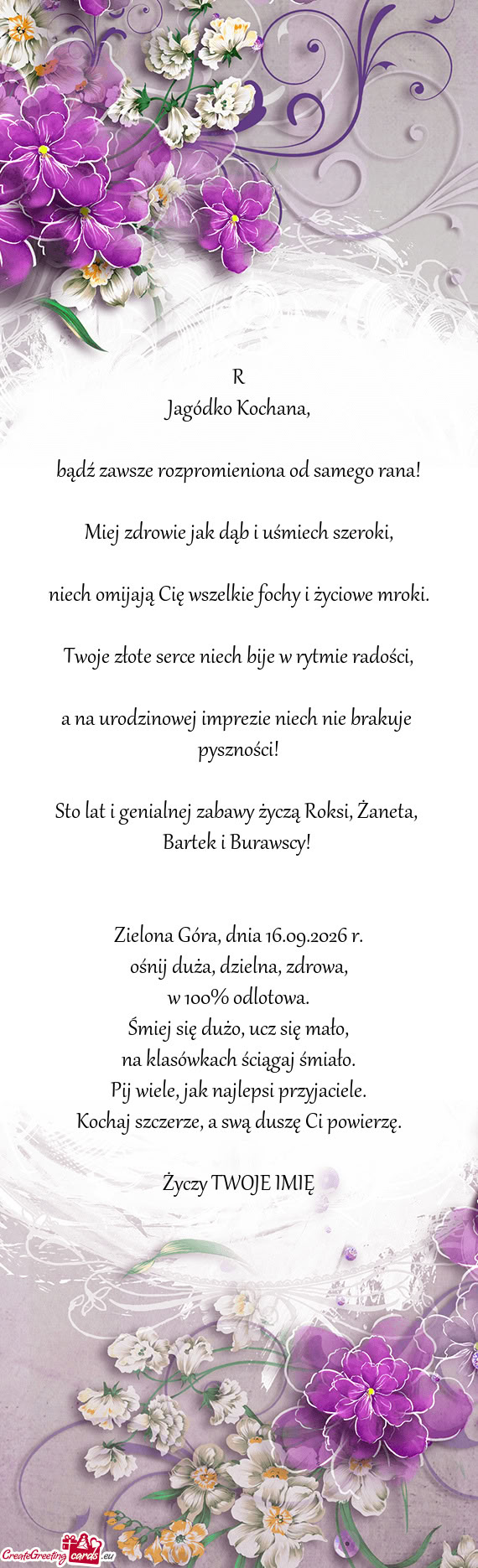 Bądź zawsze rozpromieniona od samego rana