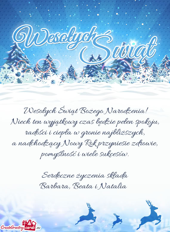 Barbara, Beata i Natalia 🎁