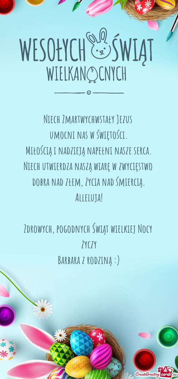 Barbara z rodziną :)