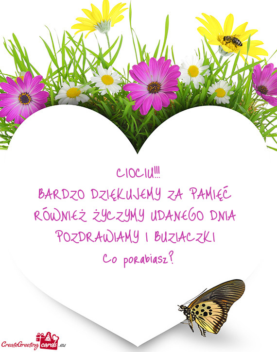 BARDZO DZIĘKUJEMY ZA PAMIĘĆ