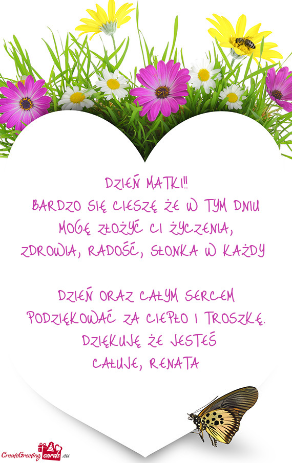 BARDZO SIĘ CIESZĘ ŻE W TYM DNIU