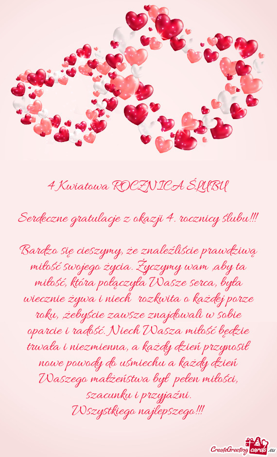 Bardzo się cieszymy, że znaleźliście prawdziwą miłość swojego życia. Życzymy wam ,aby ta m