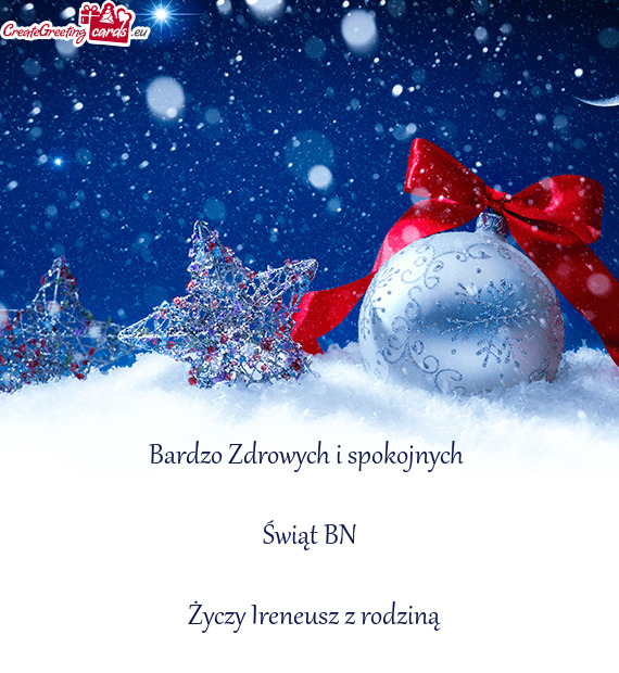 Bardzo Zdrowych i spokojnych