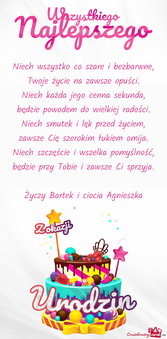 Bartek i ciocia Agnieszka