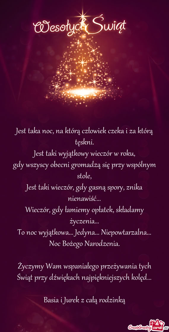 Basia i Jurek z całą rodzinką