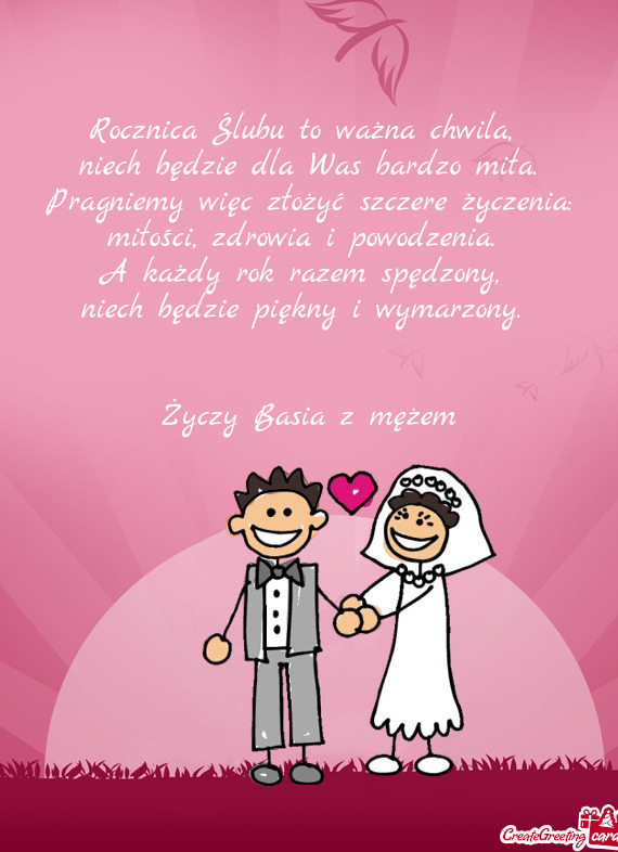    Basia z mężem