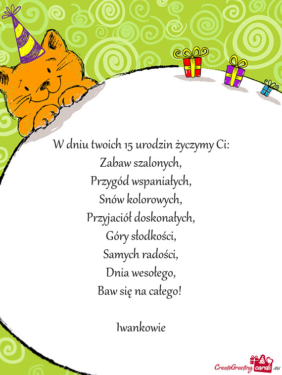 Baw się na całego!  Iwankowie