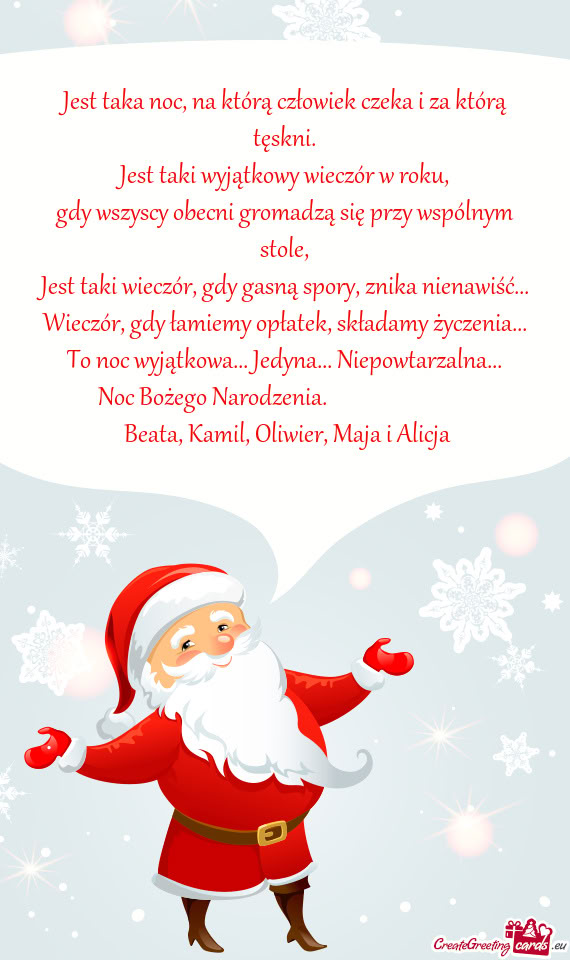 Beata, Kamil, Oliwier, Maja i Alicja