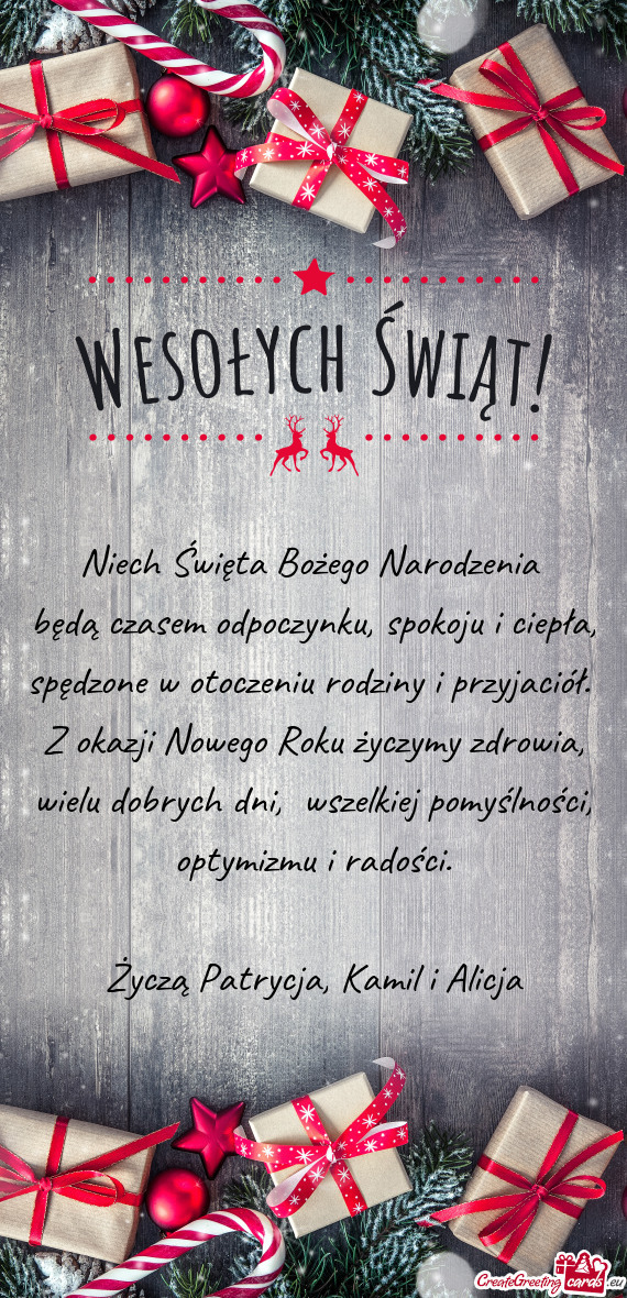 Będą czasem odpoczynku, spokoju i ciepła, spędzone w otoczeniu rodziny i przyjaciół