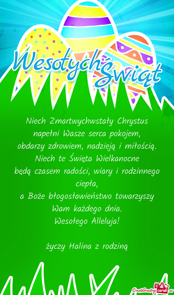 Będą czasem radości, wiary i rodzinnego ciepła