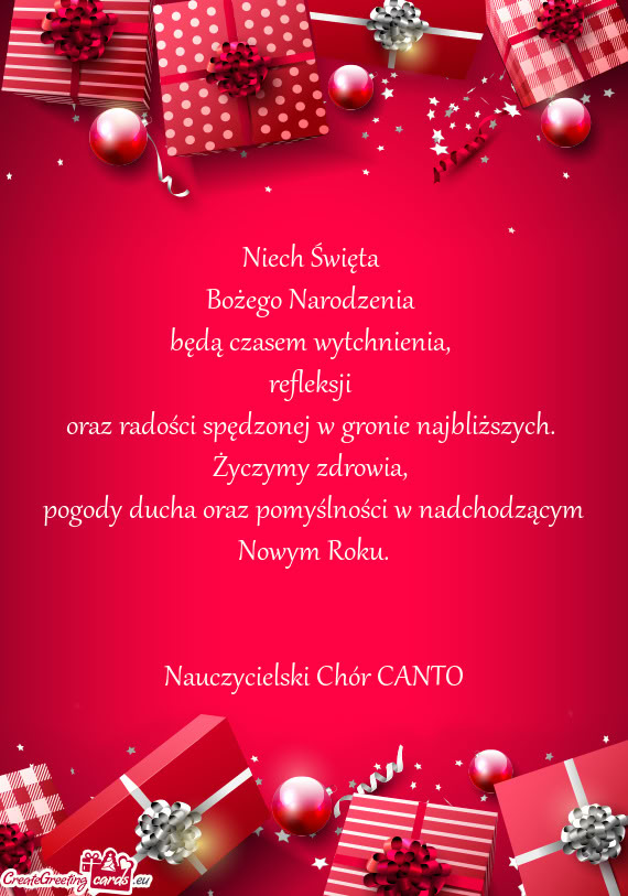 Będą czasem wytchnienia