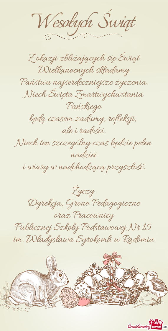 Będą czasem zadumy, refleksji