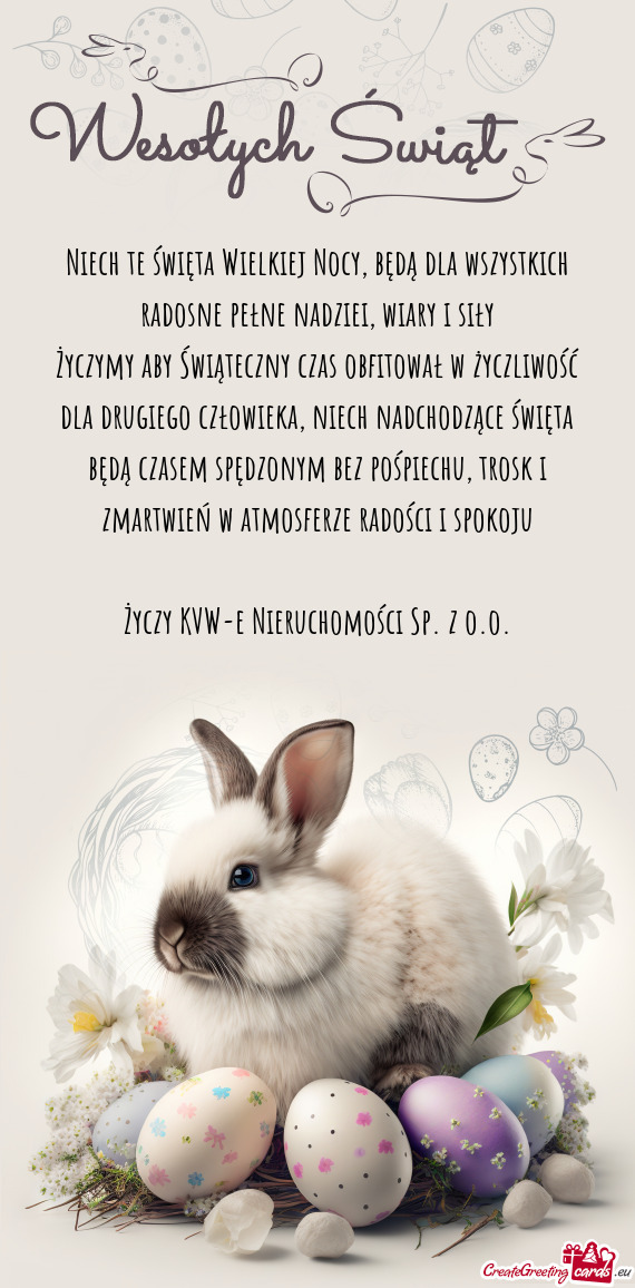 Będą dla wszystkich radosne pełne nadziei