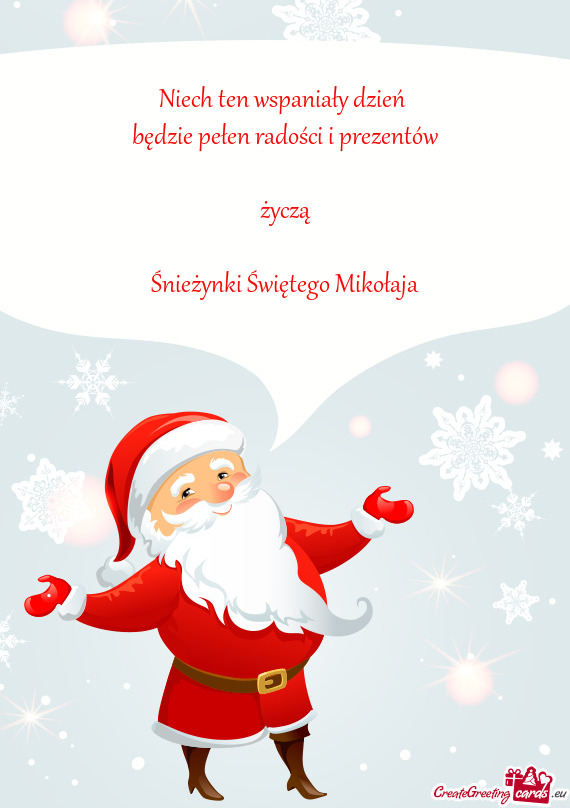 Będzie pełen radości i prezentów