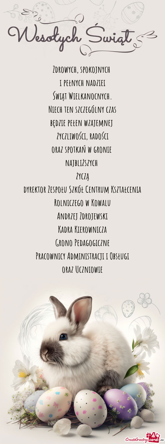 Będzie pełen wzajemnej