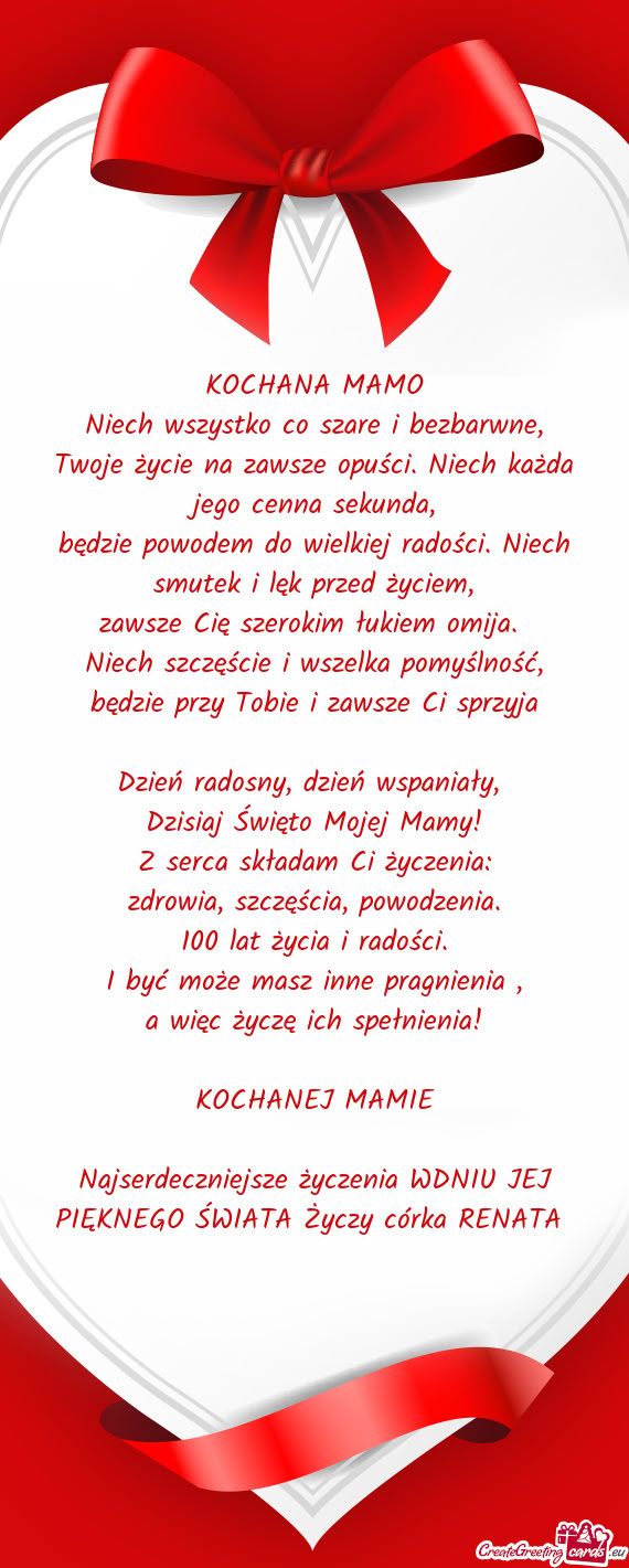 Będzie powodem do wielkiej radości. Niech smutek i lęk przed życiem