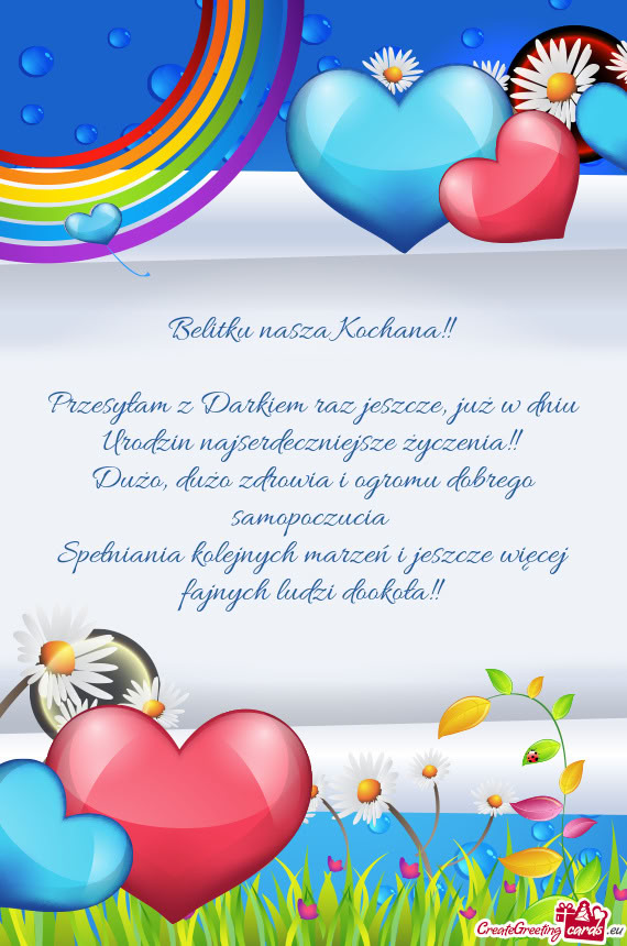 Belitku nasza Kochana