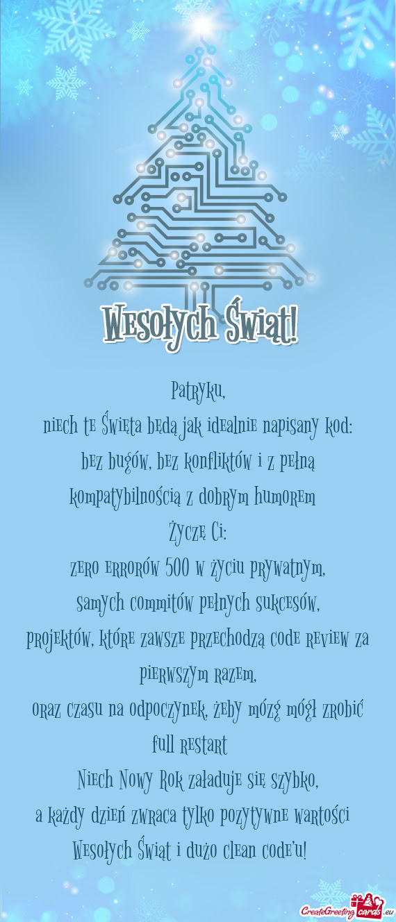 Bez bugów, bez konfliktów i z pełną kompatybilnością z dobrym humorem 😄