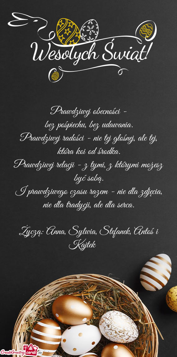 Bez pośpiechu, bez udawania