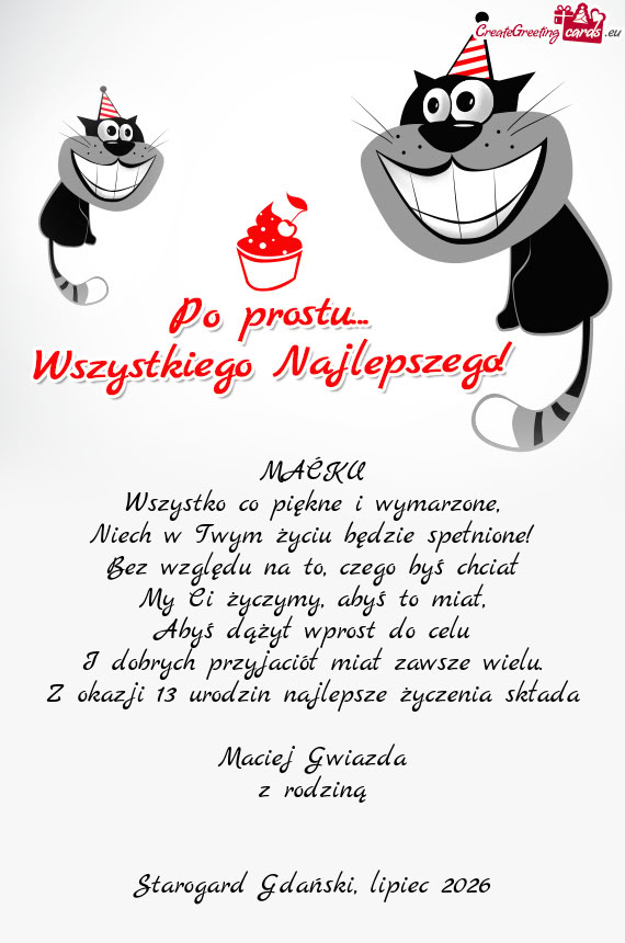 Bez względu na to, czego byś chciał