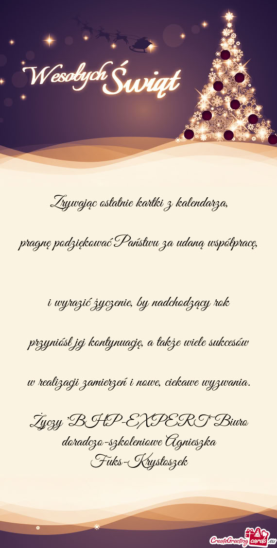 "BHP-EXPERT" Biuro doradczo-szkoleniowe Agnieszka Fuks-Krystoszek