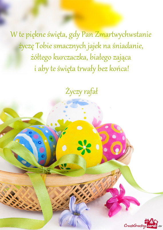 Białego zająca i aby te święta trwały bez końca! rafał