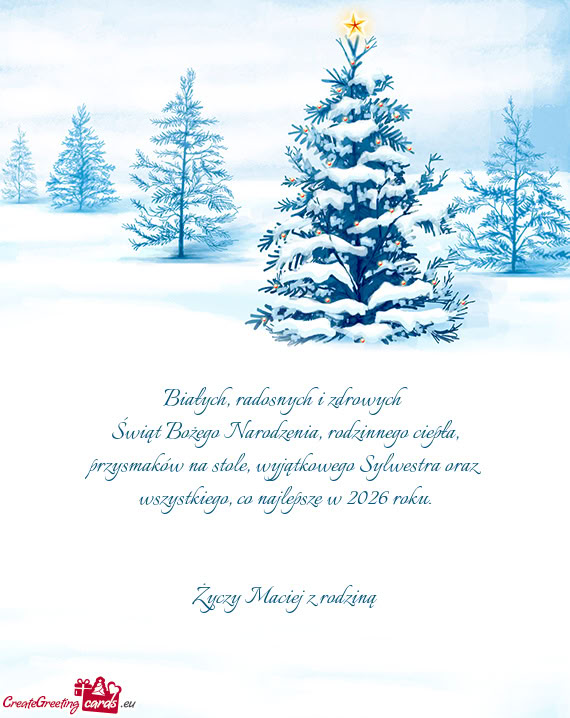 Białych, radosnych i zdrowych