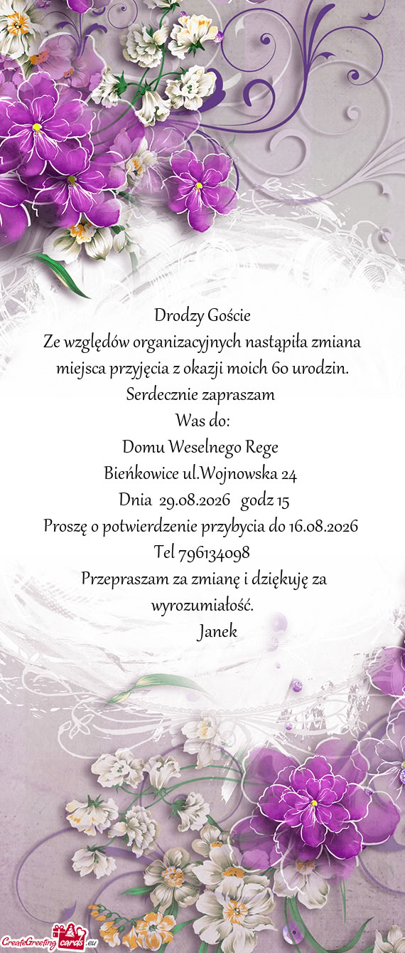 Bieńkowice ul.Wojnowska 24