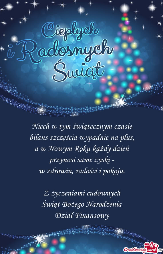 Bilans szczęścia wypadnie na plus