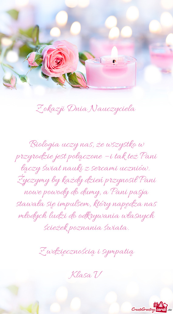 Biologia uczy nas, że wszystko w przyrodzie jest połączone – i tak też Pani łączy świat nau