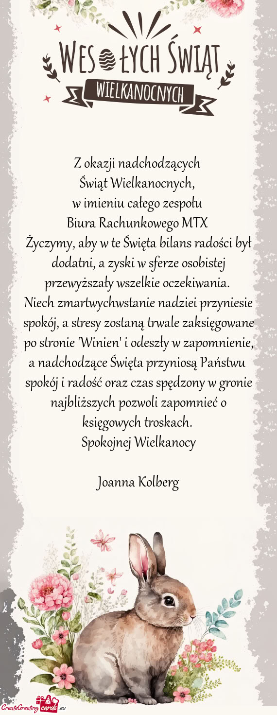 Biura Rachunkowego MTX