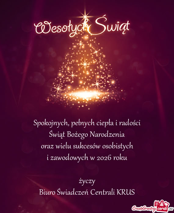 Biuro Świadczeń Centrali KRUS