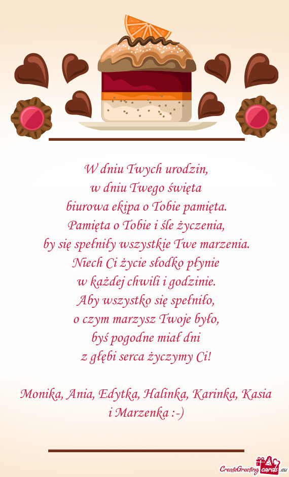 Biurowa ekipa o Tobie pamięta