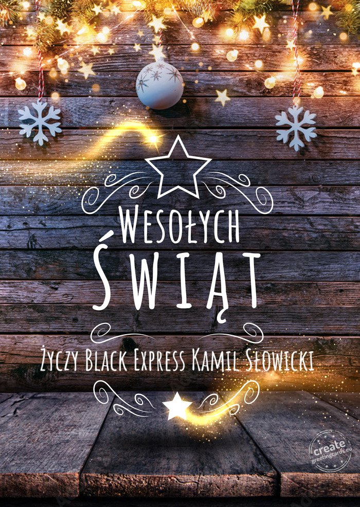 Black Express Kamil Słowicki
