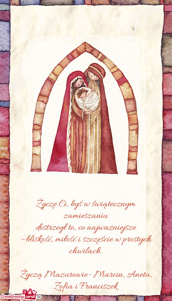 – bliskość, miłość i szczęście w prostych chwilach