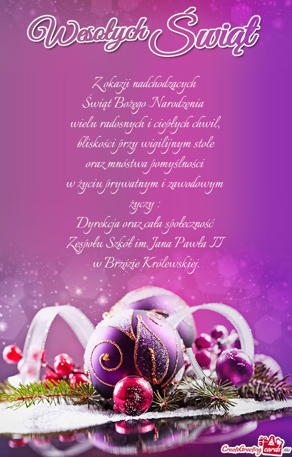 Bliskości przy wigilijnym stole