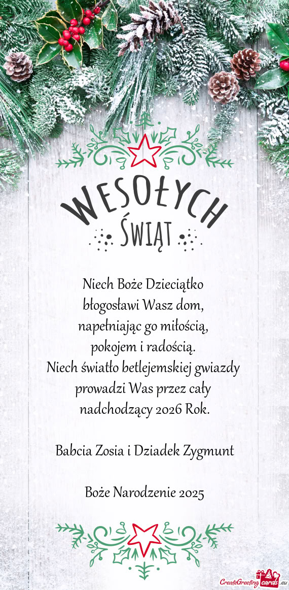 Błogosławi Wasz dom