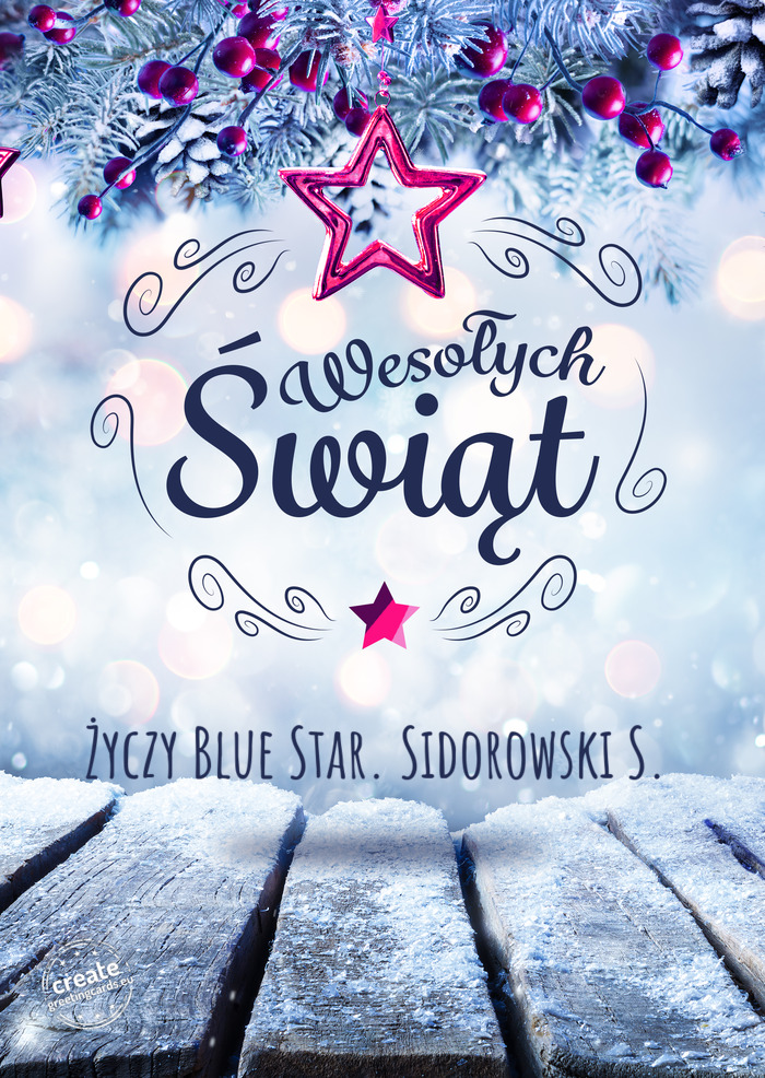Blue Star. Sidorowski S.