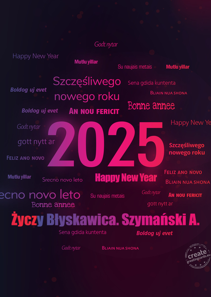 Błyskawica. Szymański A.