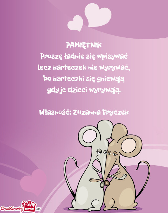 Bo karteczki się gniewają gdy je dzieci wyrywają