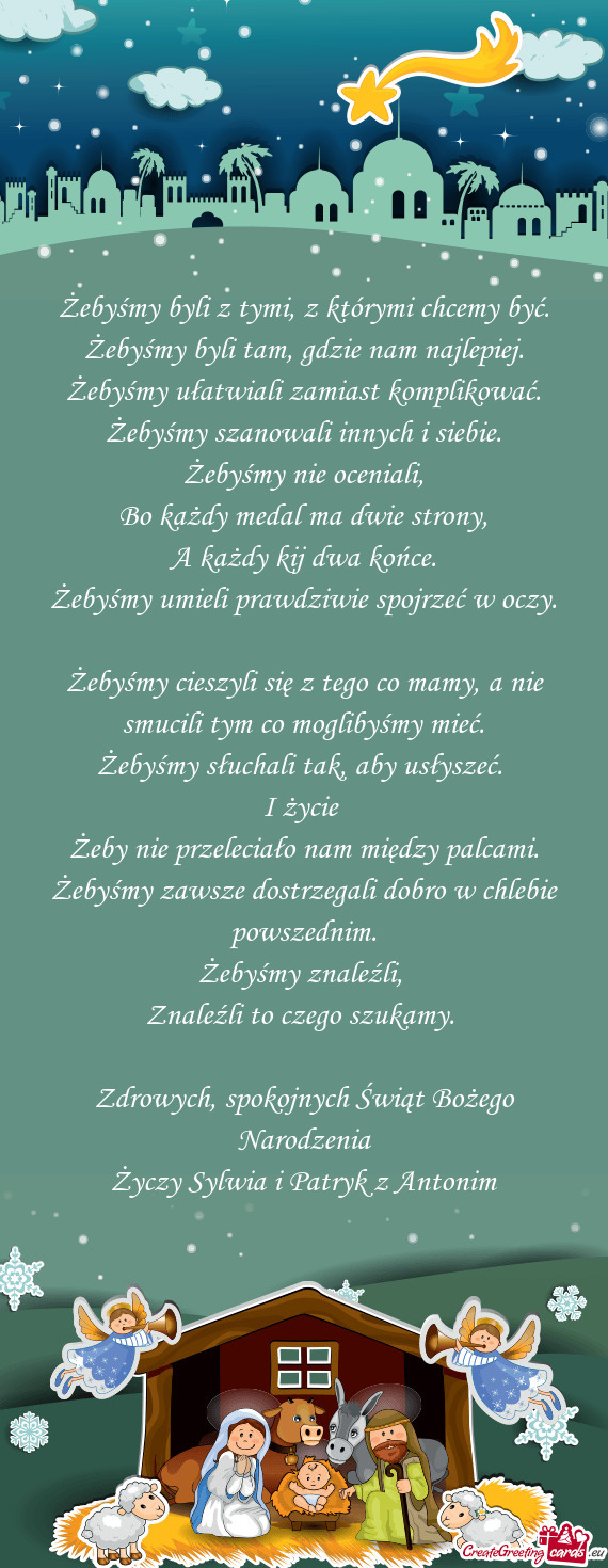 Bo każdy medal ma dwie strony