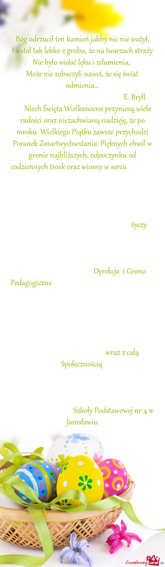 Bóg odrzucił ten kamień jakby nic nie ważył